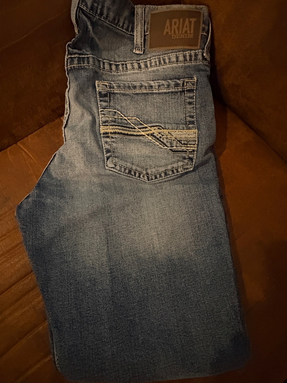 Ariat Men's Medium Blue Straight Jeans